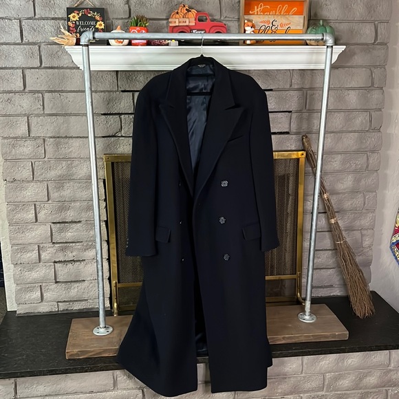 Polo Ralph Lauren Other - VTG POLO UNIVERSITY CLUB WOOL LONG PEA COAT MENS LARGE